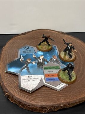 Heroscape Krav Maga Agents Figures & Character Card Rise of the Valkyrie